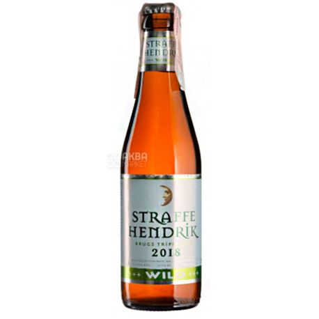 Straffe Hendrik, De Halve Maan, Wild, Filtered Light Beer, 0.33 L