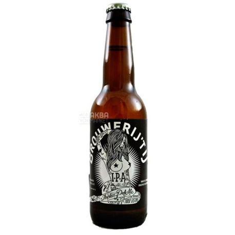 Brouwerij 'T IJ IPA, Пиво светлое нефильтрованное, 0,33 л