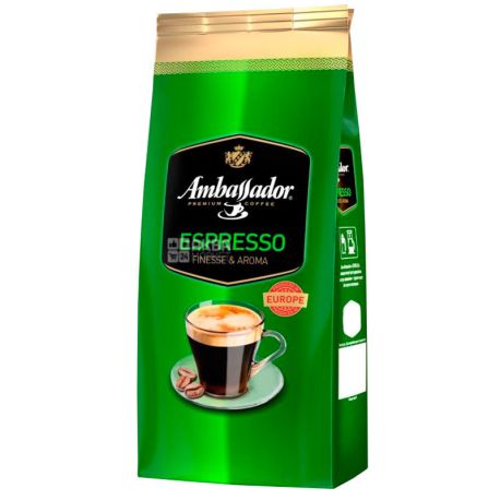 Ambassador Espresso, 1 кг, Кава в зернах Амбассадор Еспрессо