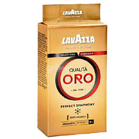 Lavazza, Qualita Oro Original, 250 г, Кава Лаваца, Куаліта Оро Ориджинал, середнього обсмаження, мелена