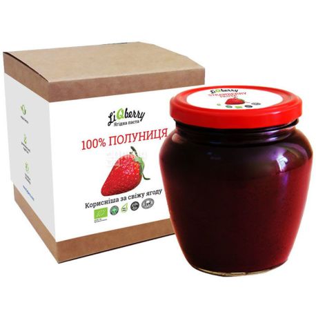 LiQberry, Полунична паста, 550 мл