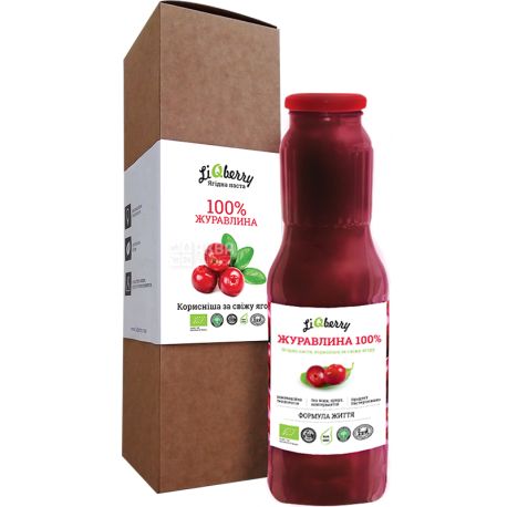 LiQberry, Клюквенная паста, 1 л