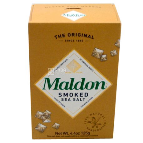 Maldon, smoked salt flakes, 125 g