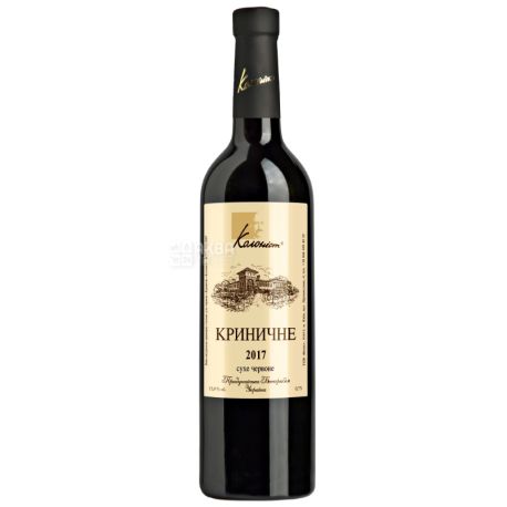 Колонист Криничное, Вино красное сухое, 0,75 л