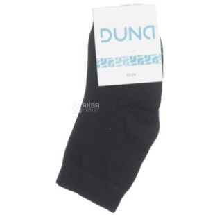 Duna, Носки детские, черные, 22-24 р.