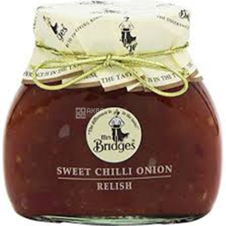 Mrs Bridges Sweet Chilli, Соус чили с луком, 230 г