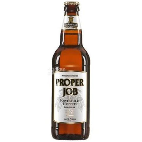 St Austell Big Job, 0,5 л, Біг Джоб, Пиво світле фільтроване, скло