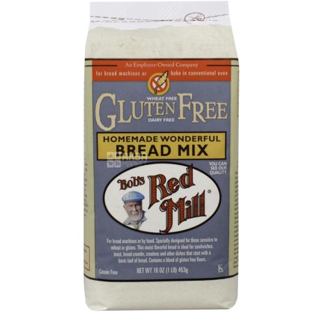 Bob's Red Mill, Home Bread Mix, Gluten Free, 453 g