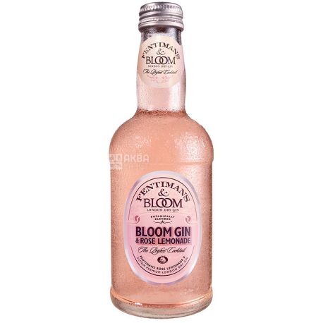 Fentimans & Bloom, Напиток слабоалкогольный газированный, 0.275 л