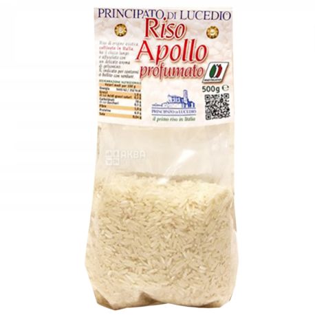 Principato di Lucedio, 0,5 кг, Рис Прінчіпато ді Лючедіо, Аполло
