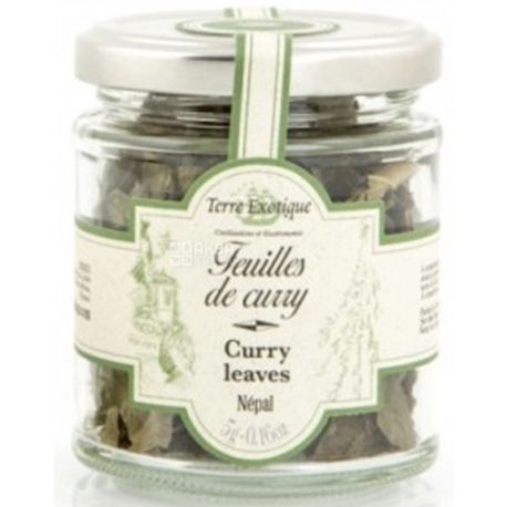 Terre Exotique, Curry leaves from Nepal, 5 g