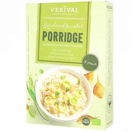 Verival, Oatmeal with Leek, Organic, 325 g