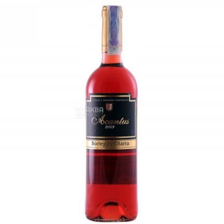 Bodegas Olarra, Acantus Rosado, Вино рожеве сухе, 0,75 л