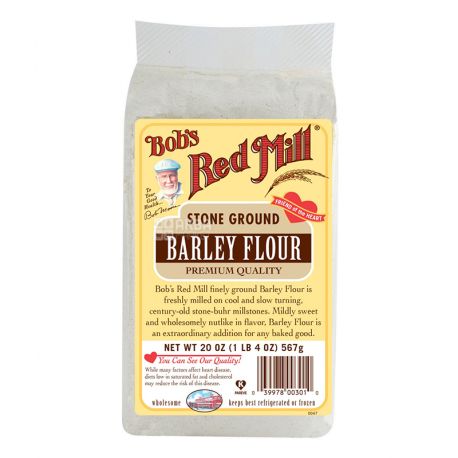 Bob's Red Mill, Rye Flour, 0,624 кг, Мука Бобс Ред Милл, ржаная, органическая