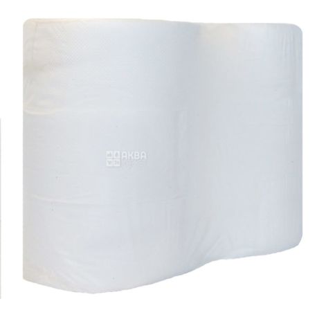 Bima Jumbo, White Double Layer Toilet Paper, 180 m, 6 Rolls