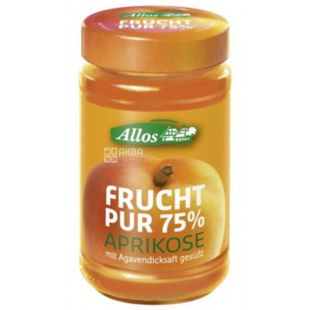Allos, 250 г, Джем абрикосовый, органический