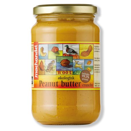 Machandel, Chia Seeds, Peanut Butter, Organic, 350 g