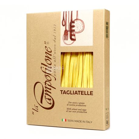 La Campofilone Tagliatelle, 250 г, Макароны Лапша Ла Кампофилоне Тальятелле