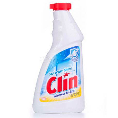 Clin Citrus, 500 мл, Средство для мытья окон и стекла, запаска