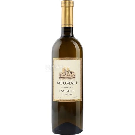 Meomari, Ркацители, Вино белое сухое, 0,75 л