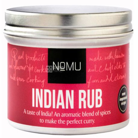 Nomu, Indian Spice Blend, 70 g