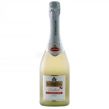Sohnlein Brillant Alkoholfrei, Вино игристое полусладкое, безалкогольное, 0,75 л