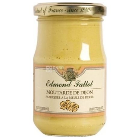 Edmond Fallot, Горчица Дижонская, С имбирным хлебом и медом, 210 г
