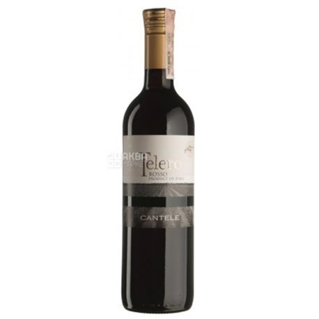 Cantele Telero Rosso, Wines dry dry, 0.75 l