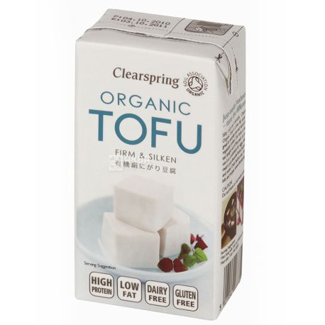 Clearspring, 300 г, Тофу соєвий, органічний