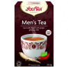 YogiTea, Men's Tea, 17 пак, Чай травяной Йоги Ти, органический, Для мужчин, женьшень, имбирь, перец чили