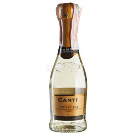 Canti, Prosecco Millesimato, Вино біле ігристе, 0,2 л