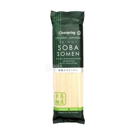 Clearspring, Soba Somen Noodles thin, organic, 200 g
