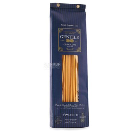 Gentile Spaghetti,  500 г, Макароны Джентайл, Спагетти