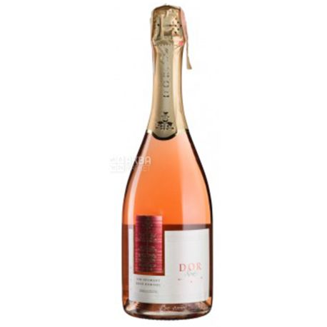 Bostavan, DOR Rose,  Вино розовое полусухое, 0,75 л 