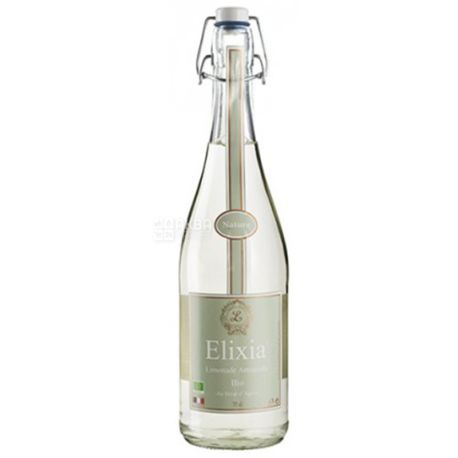 Elixia, Nature, 0,75 л, Еліксія, Класичний, Лимонад органічний, скло