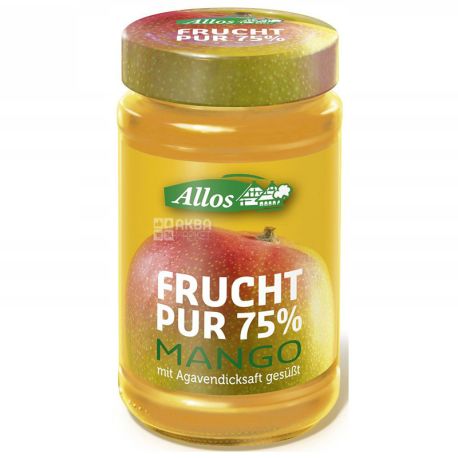 Allos, Джем манго органический, 250 г