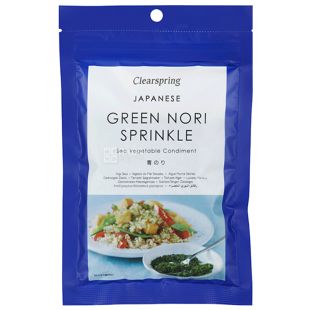Clearspring, Водоросли морские Нори сушеные нарезанные, 20 г
