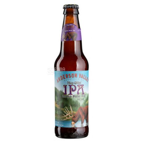 Anderson Valley Hop Ottin 'IPA, Malt Beer, 355 ml