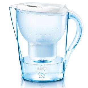 Brita Marella XL, Фильтр-кувшин для воды, белый, 3,5 л 