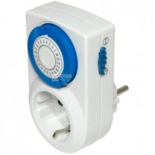 Lemanso LM675, Розетка с таймером механическим, до 24 часов