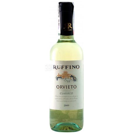 Ruffino, Orvieto Classico, Вино белое сухое, 0,375 л
