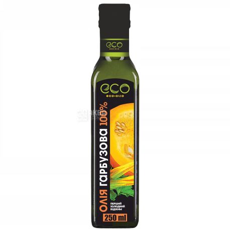 Eco-Olio, Масло из семян тыквы, 250 мл