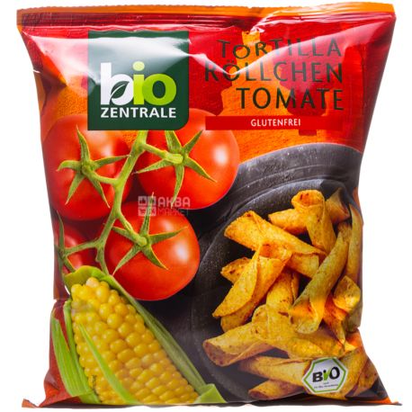 Bio Zentrale, Тортильи с томатами органические, 125 г