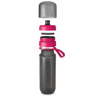 BRITA Fill&Go Active, Фильтр-бутылка, розовая