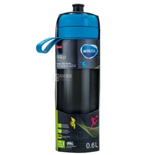 BRITA Fill&Go Active, Фильтр-бутылка, голубая