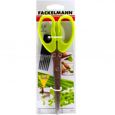Fackelmann, Green Scissors, 13 cm