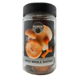 Borde, Грибы шиитаке, целые сушеные, 30 г