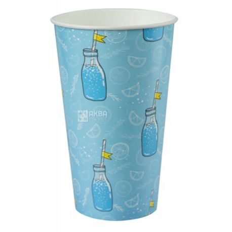 Food in Box, Paper Cup, 300 ml, 50 pcs.