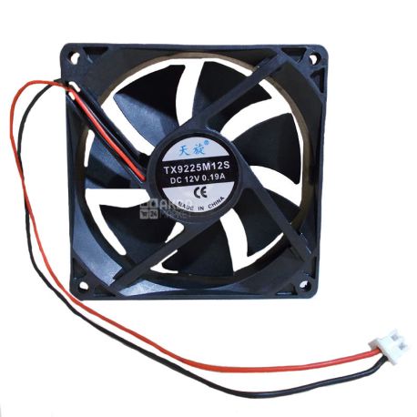 Fan for cooler, square