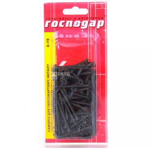 Господар, Саморіз гіпсокартонний по металу, 4,8x102, 25 шт.